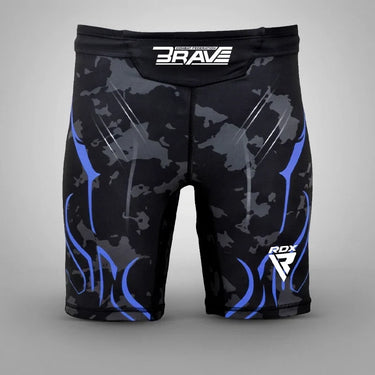 RDX COMPRESSION SHORTS B4#color_blue