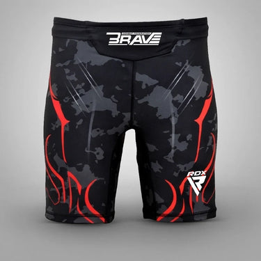 RDX COMPRESSION SHORTS B4#color_red