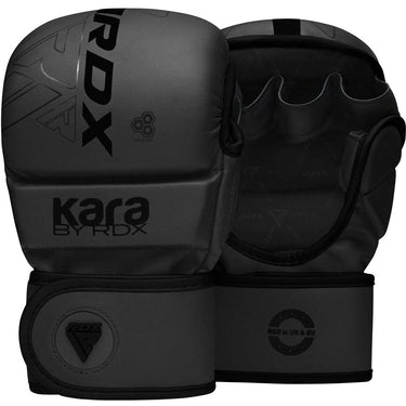 RDX F6 Kara MMA Sparring Gloves 7Oz#color_black