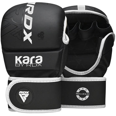 RDX F6 Kara MMA Sparring Gloves 7Oz#color_white