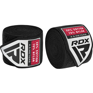 RDX WX Professional Boxing Hand Wraps#color_black