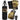 RDX J13 2ft 3-in-1 Golden UnFilled Punch Bag With Medium MMA Gloves Set