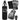 RDX J13 2ft 3-in-1 Silver UnFilled Punch Bag With Medium MMA Gloves Set