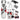 RDX white punching bag with mitt