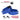 RDX T2 Wrist Straps for Lace-Up Boxing Gloves#color_blue