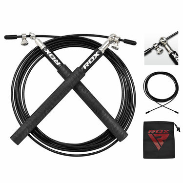 RDX C2 Adjustable Aluminum Handle Skipping Rope