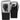 RDX J13 Kids Boxing Gloves 8oz & Focus Mitts Set Silver/Black
