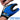 RDX F43 Full Finger Workout Gloves BLUE#color_blue