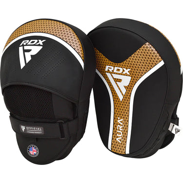 RDX T17 Aura Plus Boxing Glove With Pads Bundle