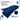 RDX SC 4-in-1 Iris 6mm PVC Yoga Mat Set #color_navyblue