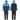 RDX X6 Hooded Sauna Sweat Suit#color_blue
