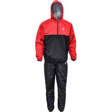 RDX X6 Hooded Sauna Sweat Suit#color_red