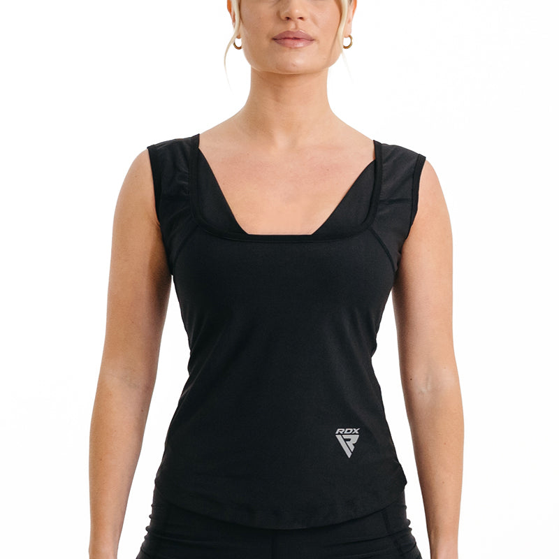 Dropshipping Sweat Sauna Shaper Sports Vest Tank Top Gym Suits for Women -  4XL/5XL - Go Dropship