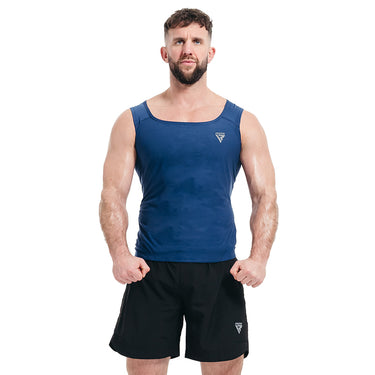 RDX M1 Men Sweat Vest Without Zipper REACH OEKO TEX 100 Certified#color_blue