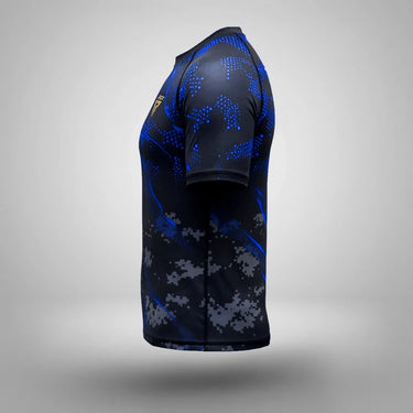 Compression Rash Guard B3#color_blue