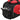 RDX R1 Duffel Bag with Backpack Straps#color_redblack