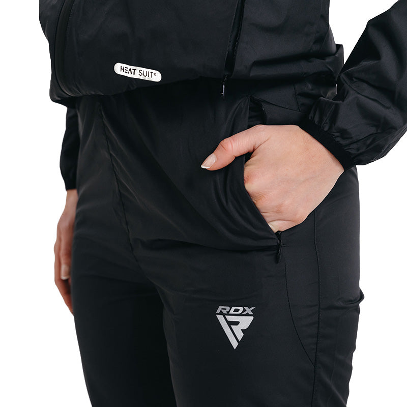 RDX H1 Weight Loss Sauna Suit Women#color_sky-blue