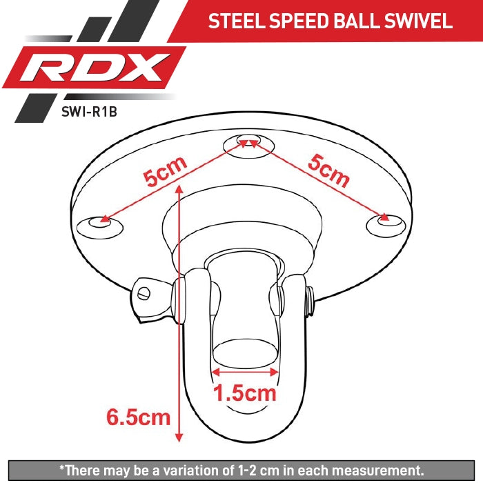 RDX R1 Rotule À Billes En Acier Size Chart