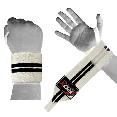 RDX W1W Weight Lifting Wrist Support Wraps With Thumb Loops Oeko-Tex® Standard 100 Certified