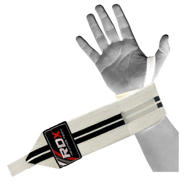 RDX W1W Weight Lifting Wrist Support Wraps With Thumb Loops Oeko-Tex® Standard 100 Certified