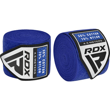 RDX RB Professional Boxing Hand Wraps Set #color_red-black-blue