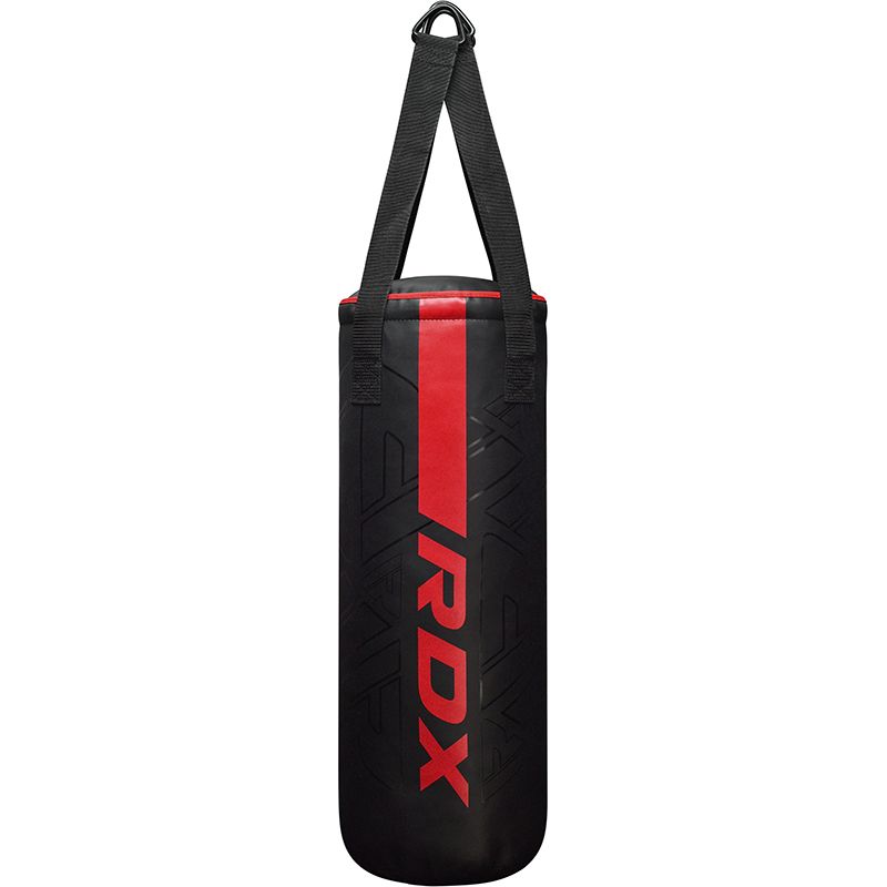 RDX F6 2Ft Kara Kids Punch Bag & 6oz Gloves#color_red