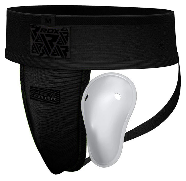 RDX H1 Groin Guard With Gel Cup Black