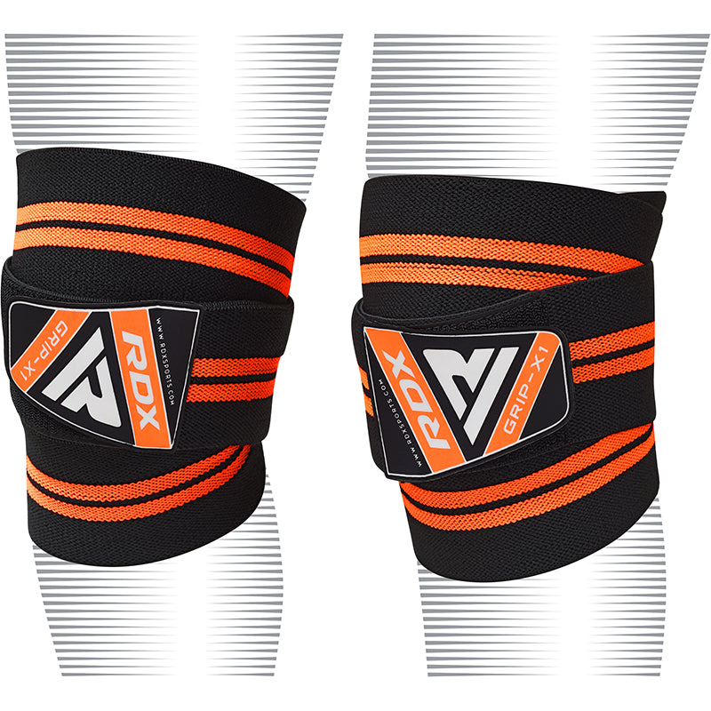RDX W2 Sangles de Musculation Orange