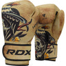 RDX brown training boxing gloves 