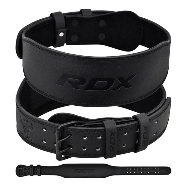 RDX 4 Inch Leather Weightlifting Belt – RDX Sports - Canada