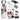 RDX white punching bag with mitt
