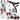 RDX F10 White 4ft Filled 17pc Punching Bag Set 