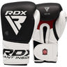 RDX black white sparring boxing gloves