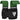 RDX W5 Weight Lifting Hook Straps#color_armygreen