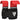 RDX W5 Weight Lifting Hook Straps#color_red
