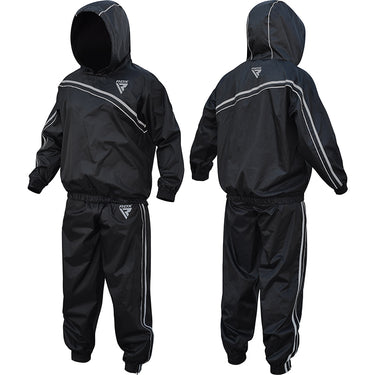 RDX X5 Medium Black Weight Loss Sauna Suit 