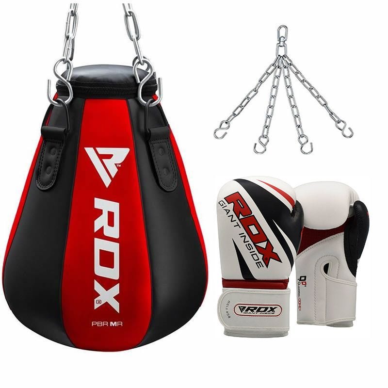 RDX MR Filled Maize Punching Bag With 12oz Gloves 