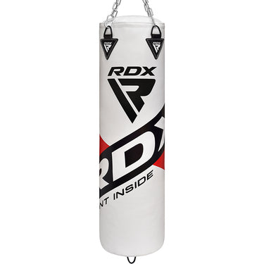 RDX F10 4ft / 5ft 17-in-1 Heavy Boxing Punch Bag & Mitts Set