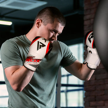 RDX 1R Red Boxing Bag Gloves