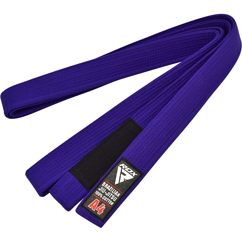 RDX 1U A2 Blue Cotton  Jiu Jitsu BJJ Belt 