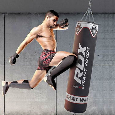 RDX X1 4ft/5ft Punch Bag & Bag Gloves