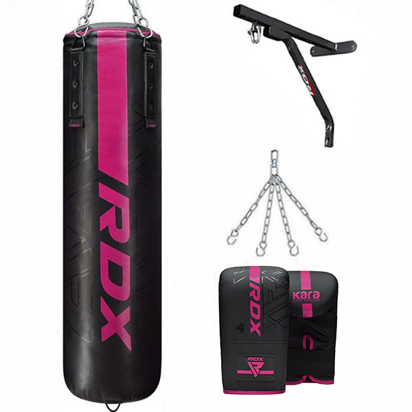 RDX F6 kara 4pc Punch Bag#color_pink