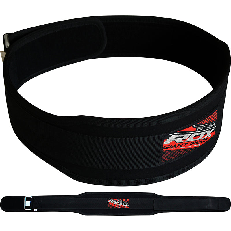 RDX 4R Small Black Neoprene Back Support Belt