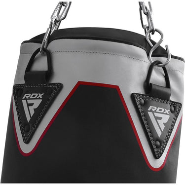 RDX X1 4ft / 5ft 8-in-1 Black Punch Bag Set