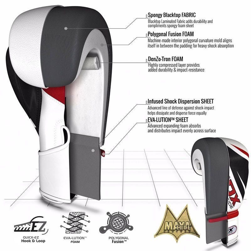RDX F10 8Pc Punching Bag with Gloves