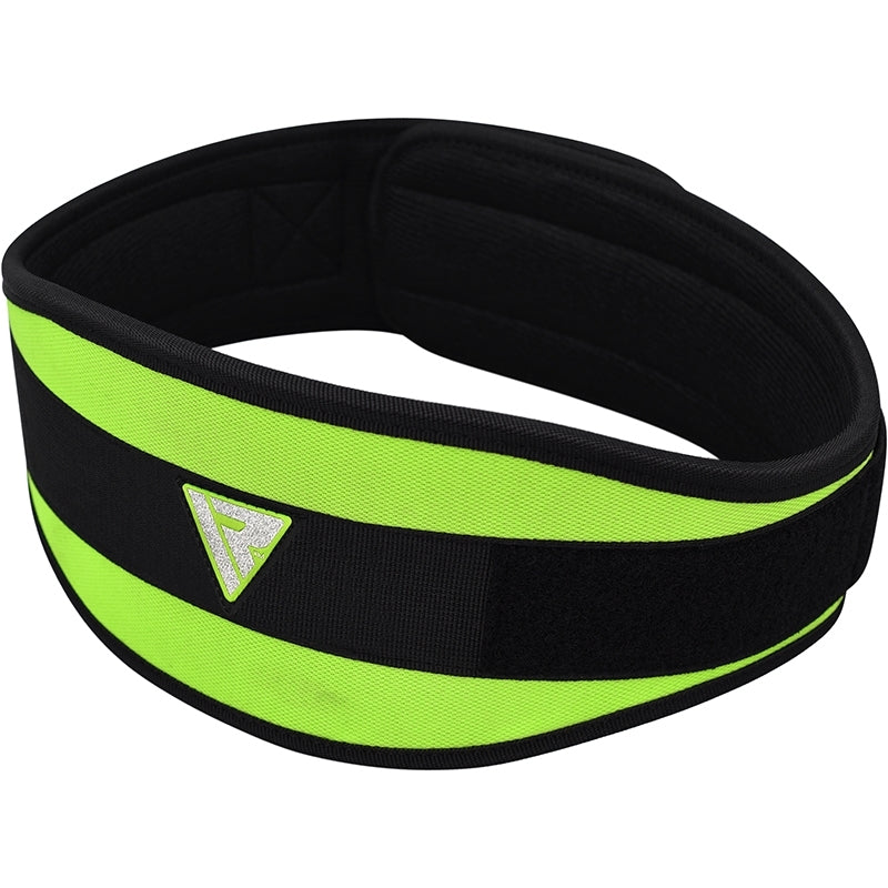 RDX 6 Inch Neoprene Gym Belt#color_green