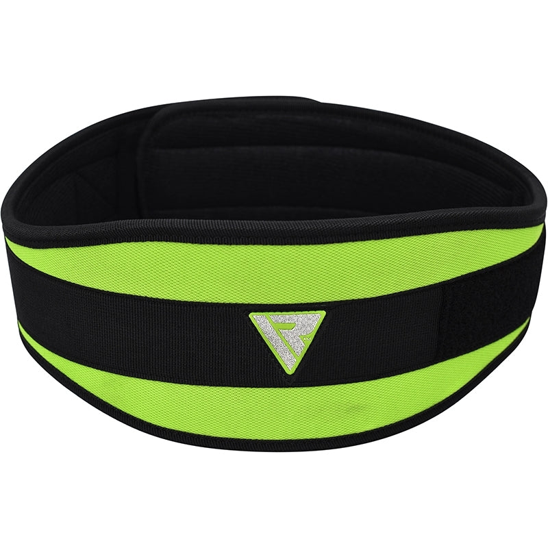 RDX 6 Inch Neoprene Gym Belt#color_green