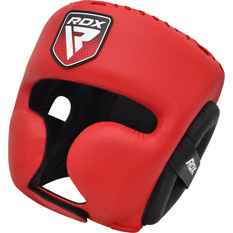 RDX APEX Boxing Head Gear With Cheek Protector#color_red