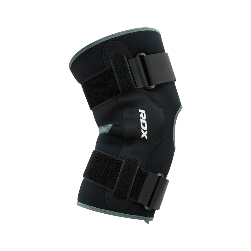 Adjustable Knee Support - with Velcro Enclosures - Black - Neoprene  Stretchable Material