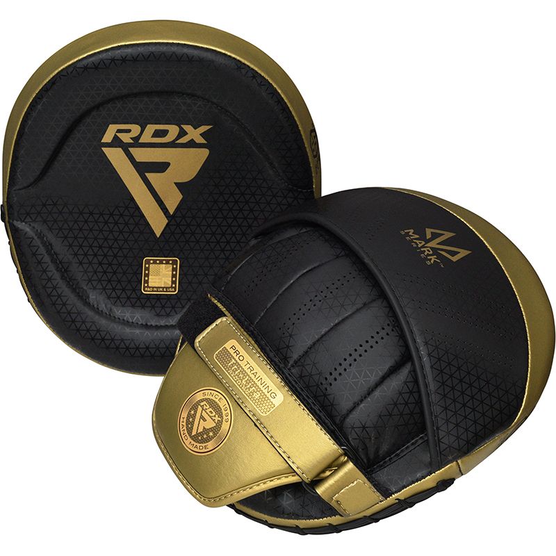 RDX L1 Mark Pro Boxing Training Focus Pads#color_golden